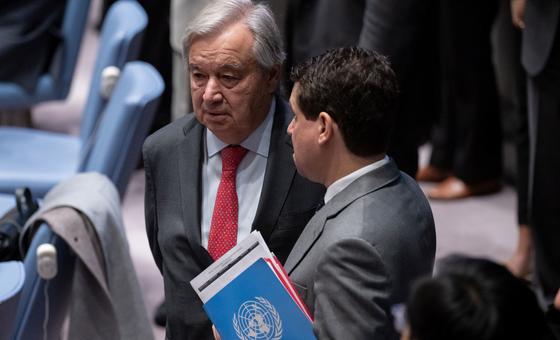 Accusé par Israël, le chef de l’ONU répond qu’il a condamné sans équivoque « les actes de terrorisme » du Hamas